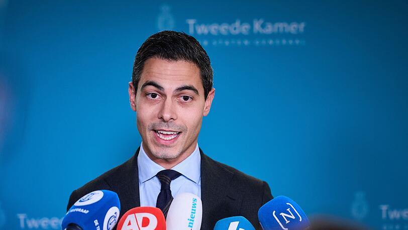 Hofft auf Kooperation im Parlament: Rob Jetten von der Partei D66.