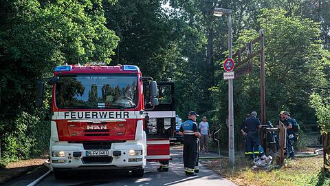 Rund 300 Menschen waren beim Brand in N&uuml;rnberg im Einsatz.