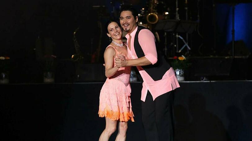 Sabrina Mockenhaupt an der Seite ihres "Let's Dance"-Partners Erich Klann