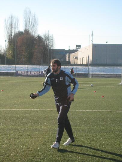 Die Löwen im Trainingslager in Brescia.