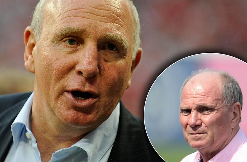 "Wie es ganz innen drinnen aussieht, wissen wir alle nicht", sagt Dieter Hoeneß über seinen Bruder Uli.