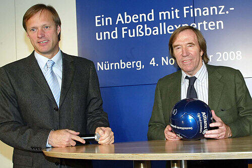 Das ARD-Fußball-Dreamteam war zu Gast im easyCredit-Stadion.