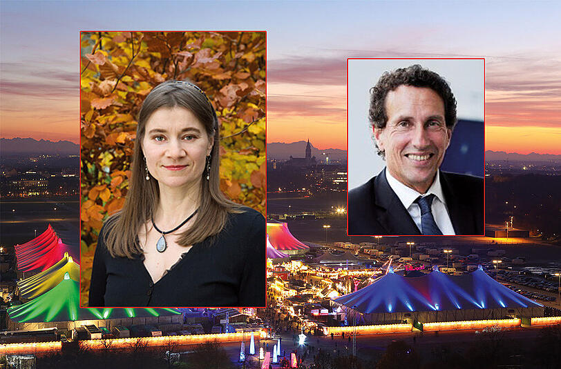 Treppengespräch mit Anke Domscheit-Berg und Prof. Dr. Julian Nidan-Rümelin
