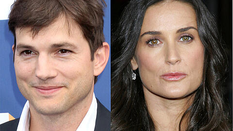 Ashton Kutcher verzichtet auf einen "bissigen" Kommentar für seine Ex-Frau Demi Moore