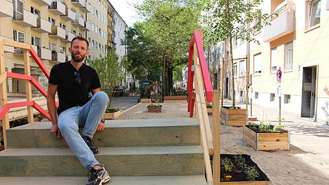 Designer Marco Kellhammer hat der AZ vorab gezeigt, was sich diesen Sommer auf der Kolumbusstraße in München tut.
