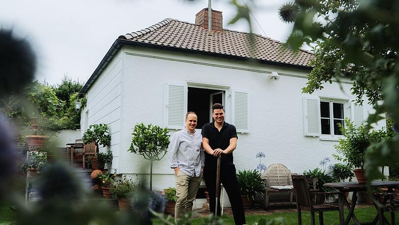 Leopold Lorenzoni (l.) und Felix Heinzelmann haben in Trudering ihr Traumhaus gefunden.