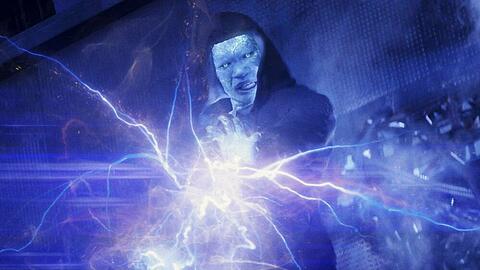Jamie Foxx als Electro in "The Amazing Spider-Man 2"