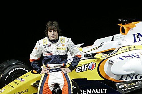 Fernando Alonso muss sich mit einem Cockpit bei Renault begnügen.