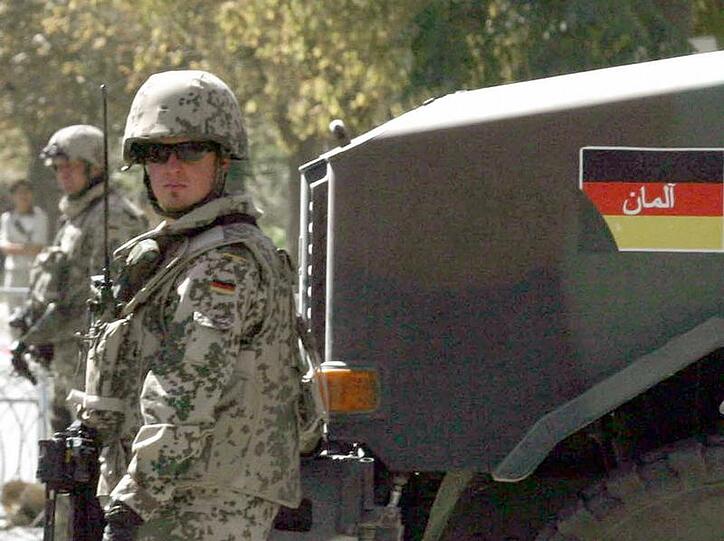 Deutscher Soldat in Afghanistan