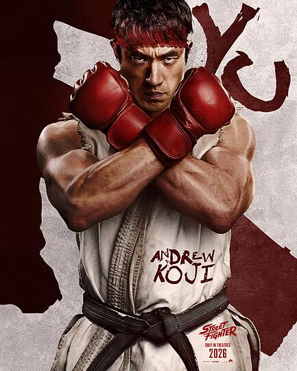 Andrew Koji als Ryu. Andrew Koji als Ryu.
