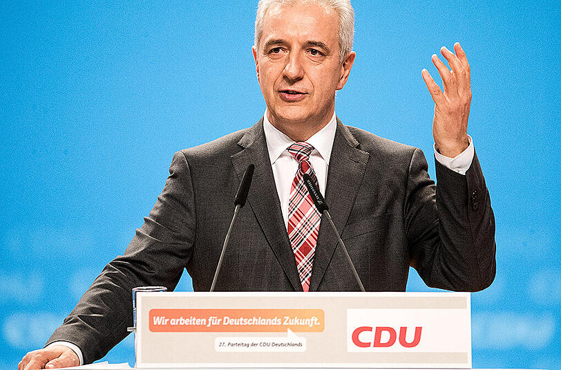 Stanislaw Tillich beim CDU-Bundeparteitag.