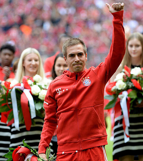 Emotionale Moment: Mit Philipp Lahm verlässt ein großer die Fußballbühne. Die Bilder vom Samstag...