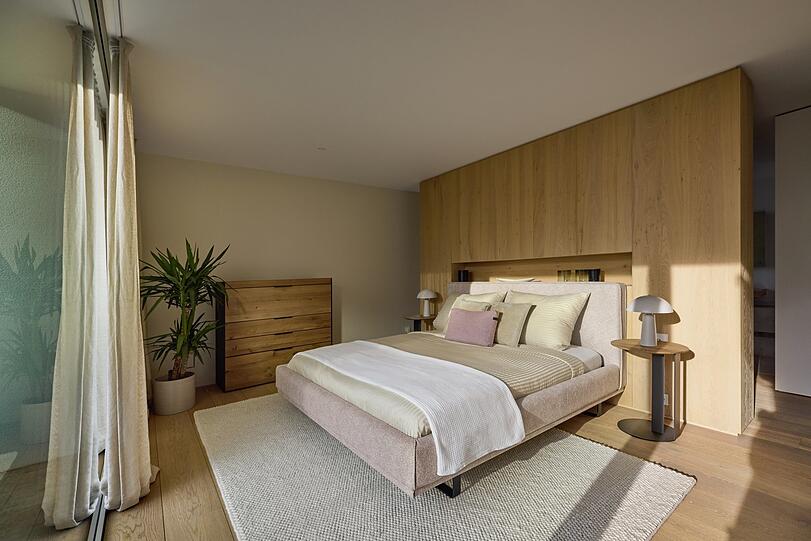 Eines der Schlafzimmer.