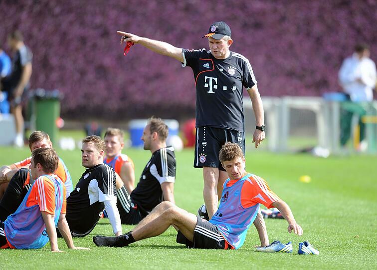 Die Bayern im Trainingslager in Doha, Tag 2.