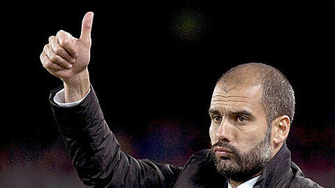Pep Guardiola, Bayern-Coach ab Sommer 2013, bereitet sein Team zum Teil am Gardasee auf die neue Saison vor.