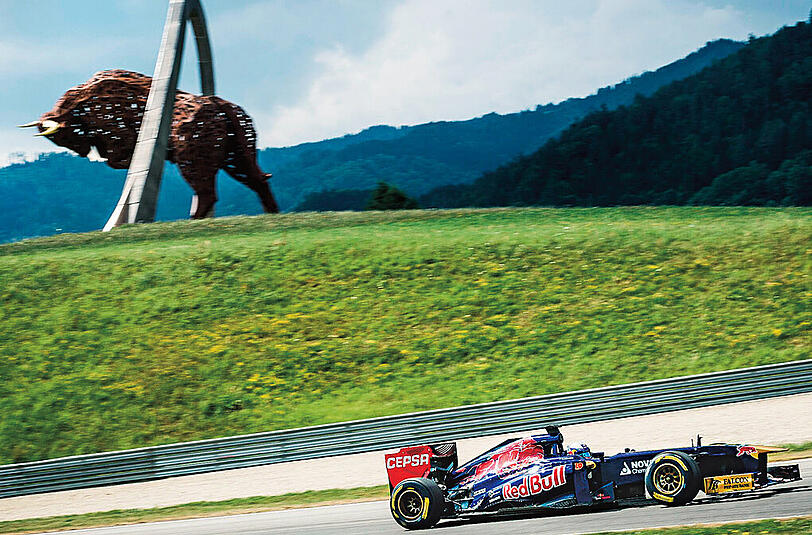 Zurück im Reich des Bullen: In Spielberg ist am Wochenende vom 19. bis 21. Juni wieder die Formel 1 zu Gast.