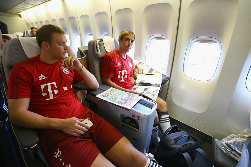 Bayerns Bosse: Manuel Neuer und Philipp Lahm.