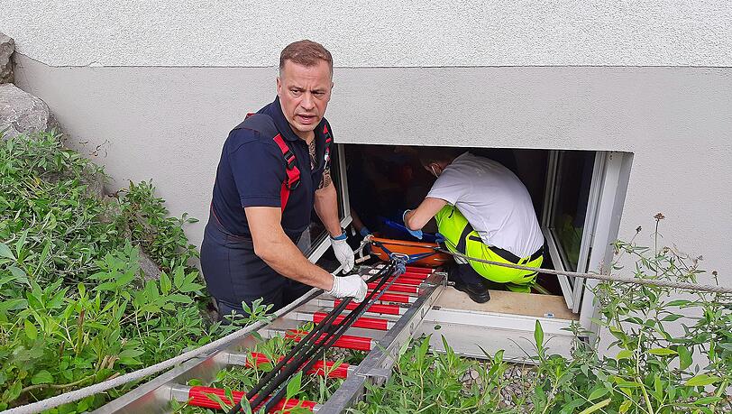 Am Montag war bei einem Einsatz der Feuerwehr in Riem die Kreativität aller Beteiligten gefragt.