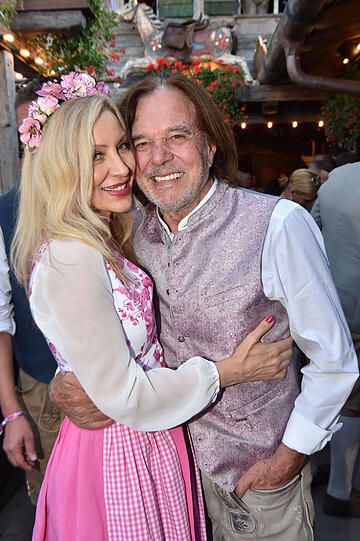 J&uuml;rgen Drews und Ehefrau Ramona