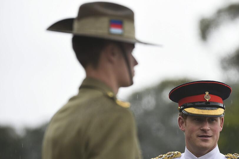 Prinz Harry bei seinem Besuch in Australien