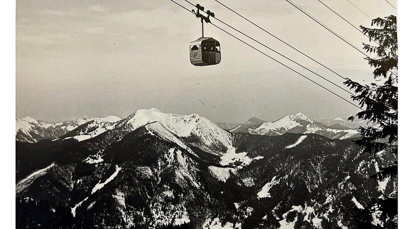 Seit 1951 gibt es beim Tegernsee die Wallbergbahn. Heutzutage fahren damit rund 200.000 G&auml;ste pro Jahr.