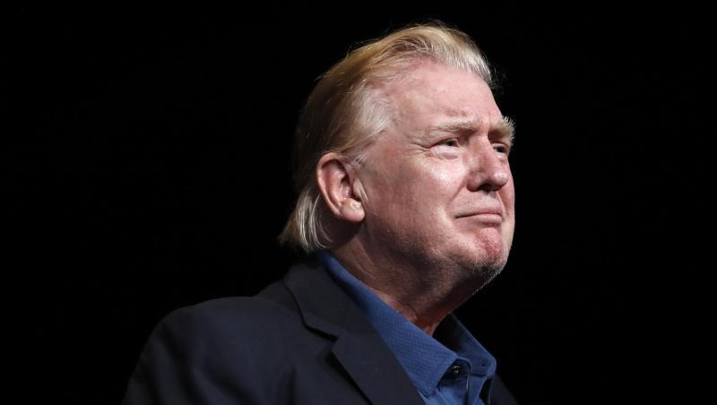 Ein ungewohnter Donald Trump. Ein ungewohnter Donald Trump.