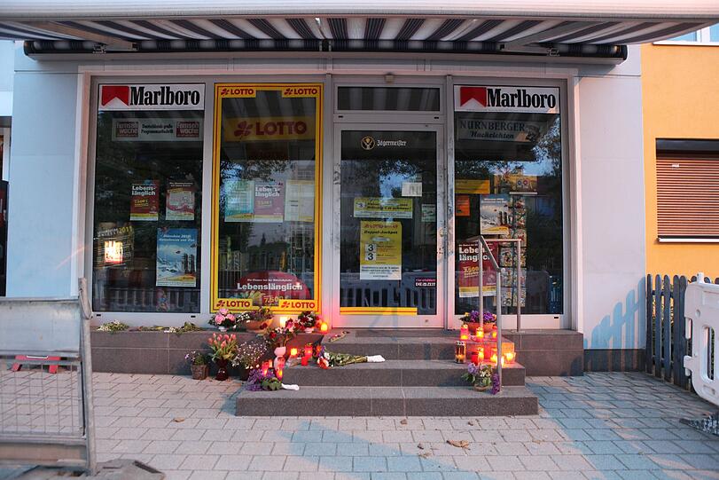 Frieda Hoose starb in ihrem Lotto-Laden in der Rothenburger Straße.