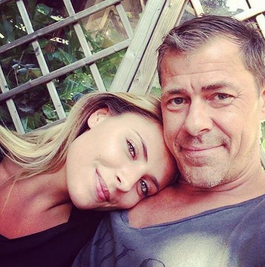 Sophia Thomalla mit dem Ex-Freund ihrer Mutter Simone, Sven Martinek.