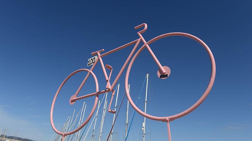 In diesem Jahr findet der 100 Giro D'Italia statt.