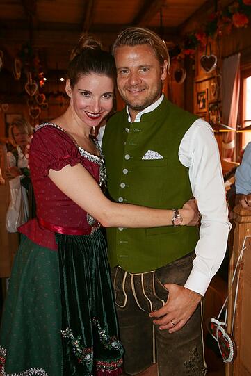 ... oder Sophie Wepper mit Ehemann David Meister