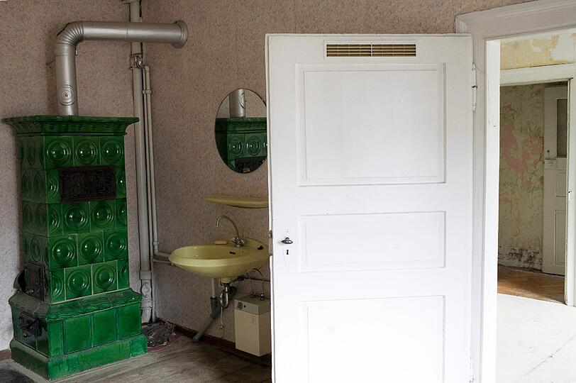 Der Kamin ist noch original.