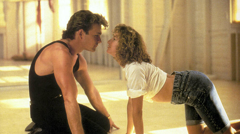 "Dirty Dancing" mit Patrick Swayze als Johnny Castle und Jennifer Grey als "Baby".