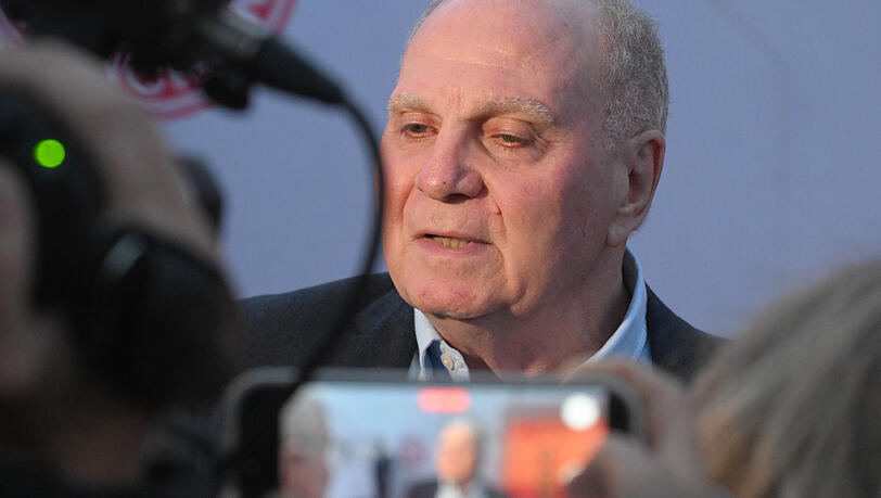 Bayerns Klub-Patron Uli Hoene&szlig;.