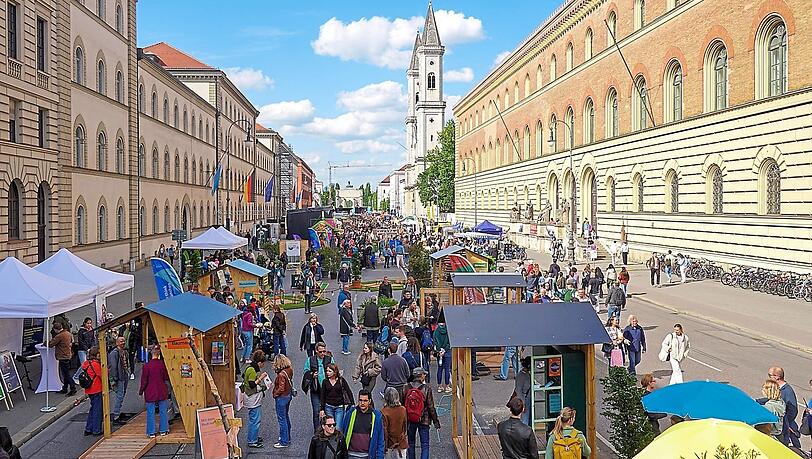 Das Zamanand findet mehrmals im Jahr auf der Ludwigstraße statt. Das Zamanand findet mehrmals im Jahr auf der Ludwigstraße statt.
