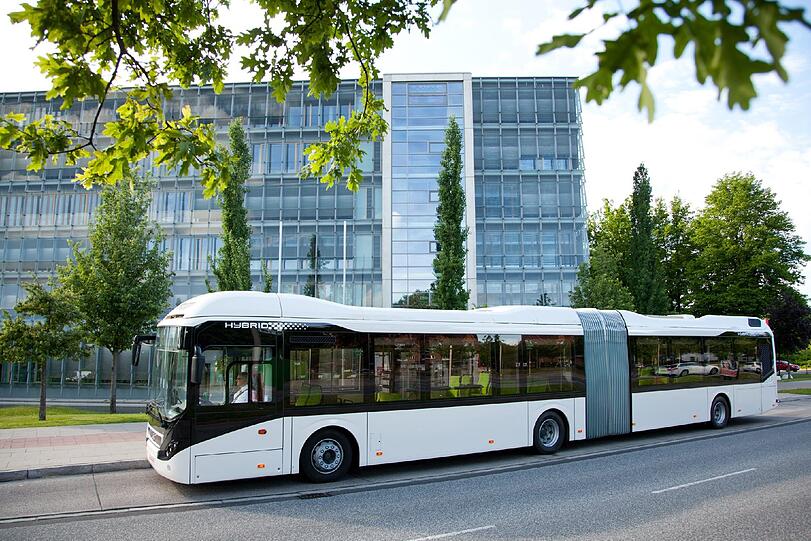 So schaut der Hybridbus aus, den die MVG testet.