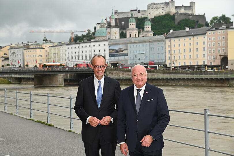 Friedrich Merz und Christian Stocker