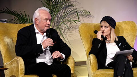 FDP-Urgestein Wolfgang Kubicki zusammen mit der fr&uuml;heren "Bunte"-Chefin Patricia Riekel.