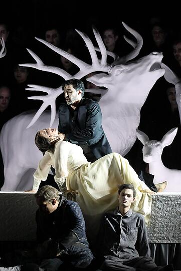 Verdis "I masnadieri" im Nationaltheater.