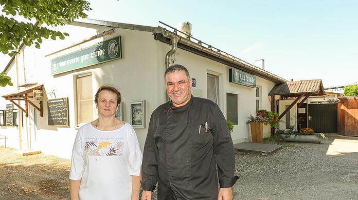 Brigitte und Khaled Hamdi sind die neuen Wirte der Kleingarten-Gaststätte Zur Linde.