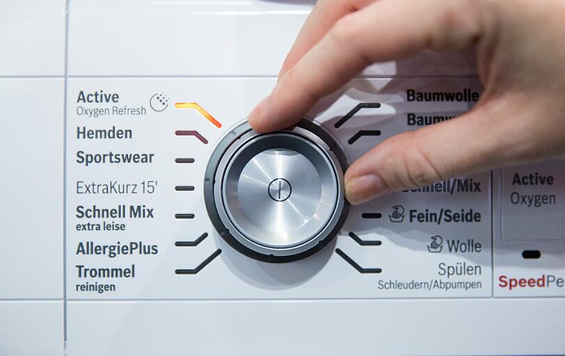 Die Waschmaschine ist wohl ein Klassiker der Sex-Fantasien. Doch nur acht Prozent der Umfrageteilnehmer gaben diesen Ort an.