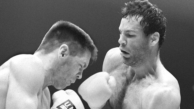 "Es war der wahrscheinlich intensivste Kampf meiner Karriere", sagt Maske (r.) über den Fight mit Rocchigiani, der am Montag bei einem Autounfall verstorben ist.