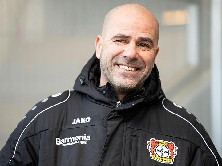 Neu auf der Leverkusener Trainerbank: Bayer-Coach Peter Bosz.