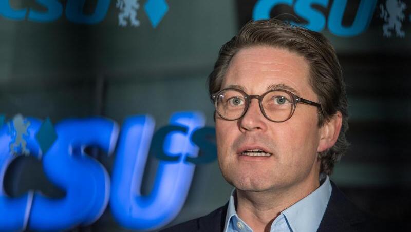 Andreas Scheuer (CSU), Bundesminister für Verkehr und digitale Infrastruktur. Foto: Peter Kneffel Andreas Scheuer (CSU), Bundesminister für Verkehr und digitale Infrastruktur. Foto: Peter Kneffel
