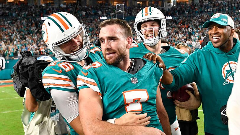Die Miami Dolphins haben in der NFL die Playoffs erreicht.
