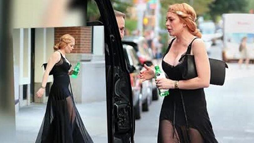 Ganz die Alte? Lindsay Lohan bei der New Yorker Fashionweek Ganz die Alte? Lindsay Lohan bei der New Yorker Fashionweek