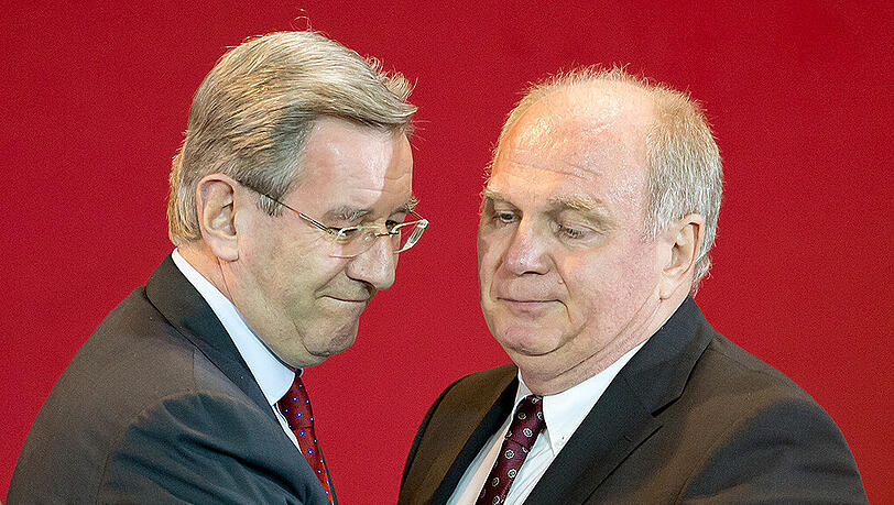 Der Neue und der Ex: Karl Hopfner freut sich auf ein baldiges Wiedersehen mit Uli Hoeneß Der Neue und der Ex: Karl Hopfner freut sich auf ein baldiges Wiedersehen mit Uli Hoeneß