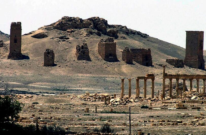 Der IS, der einen fundamentalistischen Islam predigt, könnte die einmalige Tempel- und Ruinenstadt des alten Palmyra zerstören.