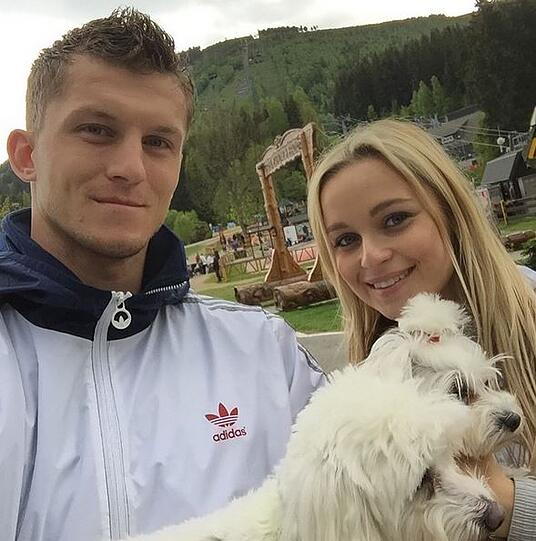 Tschechien: Tomas Necid und seine Frau Klarka