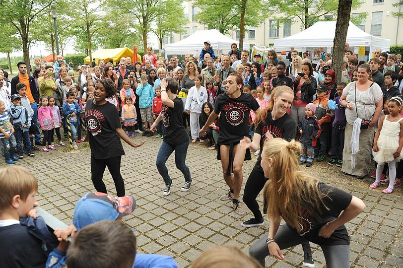 Sportliches Programm: das Promenadefest in Riem. Hier sind die schönsten Bilder.