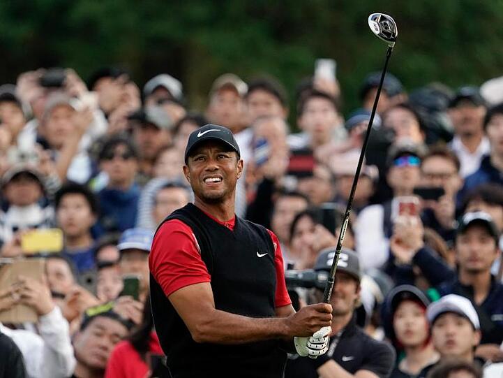Tiger Woods hat seinen 82. Sieg auf der PGA-Tour fest im Blick.